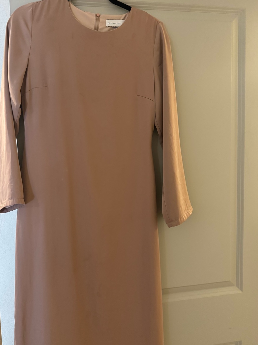 Veiled Collection Women's Long Sleeve Dress in Blush